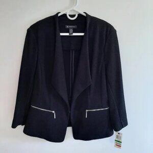 International Concepts Blazer, Size Large, Black
